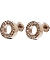 Edblad Ladies Eternity Rose Gold Studs
