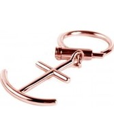Edblad Shiny Anchor Rose Gold Keyring