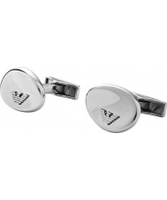Emporio Armani Mens Stainless Steel Cufflinks