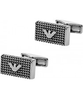 Emporio Armani Mens Steel Cufflinks