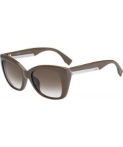 Fendi 2Jours FF 0019-S 6QX DB Mud Brown Sunglasses