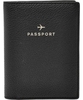 Fossil Ladies Black Leather RFID Passport Case