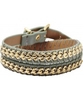 Fossil Ladies Blue Chain Double Wrap Bracelet