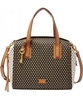 Fossil Ladies Emma Black Multi EW Satchel