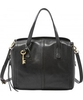 Fossil Ladies Emma Black Satchel