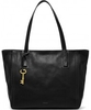 Fossil Ladies Emma Black Tote Bag