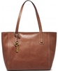 Fossil Ladies Emma Brown Tote Bag