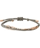 Fossil Ladies Fashion Multi Nugget Gunmetal Wrist Wrap