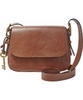 Fossil Ladies Harper Brown Small Cross Body Bag