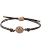 Fossil Ladies Iconic Adjustable Leather Bracelets