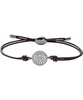 Fossil Ladies Iconic Leather Bracelet
