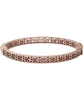 Fossil Ladies Iconic Rose Gold Bangle