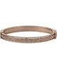 Fossil Ladies Iconic Rose Gold Bangle