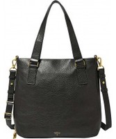 Fossil Ladies Preston Black Shopper Bag
