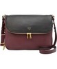 Fossil Ladies Preston Raisin Flap Bag
