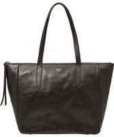 Fossil Ladies Sydney Black Shopper Bag