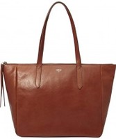 Fossil Ladies Sydney Brown Shopper Bag