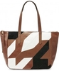 Fossil Ladies Sydney Multi Brown Shopper Bag