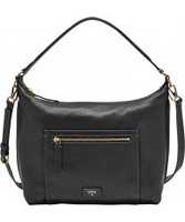 Fossil Ladies Vickery Black Shoulder Bag