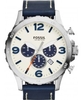 Fossil Mens Nate Navy Chronograph Watch