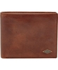 Fossil Mens Ryan Dark Brown RFID Wallet with Large Coin Pocket