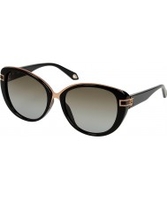 Givenchy Ladies SGV876-700 Black Sunglasses