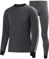 Helly Hansen Mens Dry Charcoal 2 Pack Baselayer - Size XXL