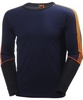 Helly Hansen Mens Dry Performance Crew Blue Baselayer - Size L