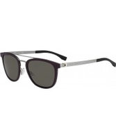 HUGO BOSS Mens BOSS 0838-S IYR NR Burgundy Ruthenium Sunglasses