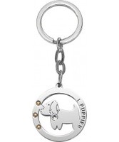 I Puppies Stainless Steel Puppy Keyrings