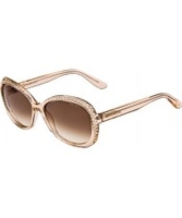 Jimmy Choo Ladies Lu-S FHF 42 Brown Sunglasses