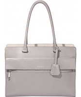 Modalu Ladies Erin Structured Simple Grey Tote Bag