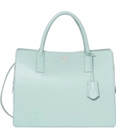 Modalu Ladies Jasmine Aquamarine Triple Compartment Grab Bag