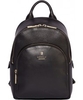 Modalu Ladies Nell Black Leather Zip Small Backpack