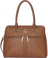 Modalu Ladies Pippa Tan Classic Grab Bag