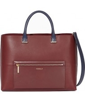 Modalu Ladies Primrose Claret Red Navy Mix Grab Bag