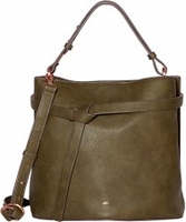 Nica Ladies Corina Khaki Snap Grab Bag