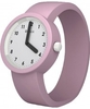 O clock Numbers Powder Pink Watch