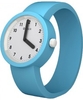 O clock Numbers White Light Blue Watch