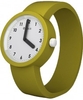 O clock Numbers White Moss Watch