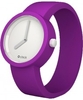 O clock Purple Violet Watch