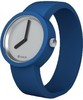 O clock SILVER Capri Blue Watch