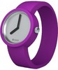O clock SILVER Purple Violet Watch