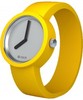 O clock SILVER Yellow Watch