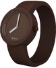 O clock Tone On Tone Chocolate Watch