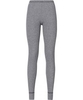 Odlo Ladies Grey Melang Baselayer Pants - Size M