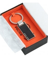 Police Aquilo Keyring Polished Silver Finish