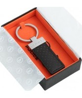 Police Juturna Keyring Polished Silver Finish