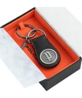 Police Keyring Demeter Gun Metal Finish