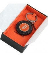 Police Pales Keyring Gun Metal Finish
